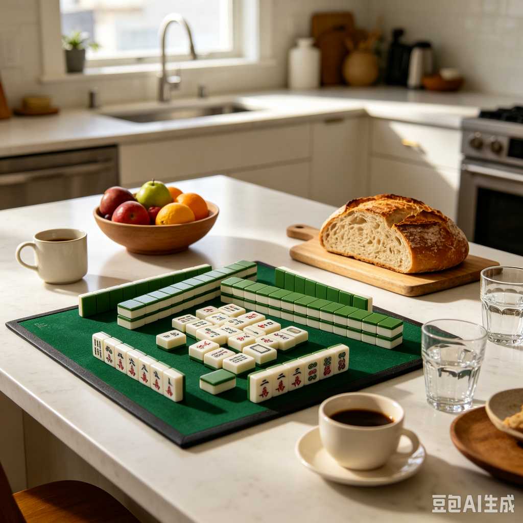 engraved texture mahjong tiles