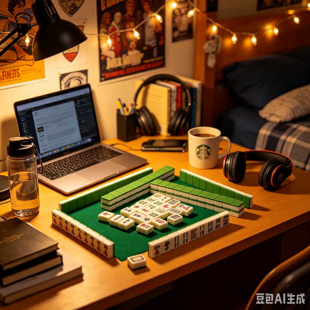 weekend family mahjong game